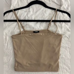 Express body contour crop top